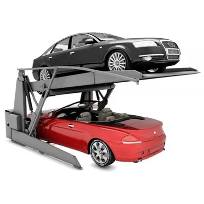 Ascensore per parcheggio in garage a due piani con soffitto basso